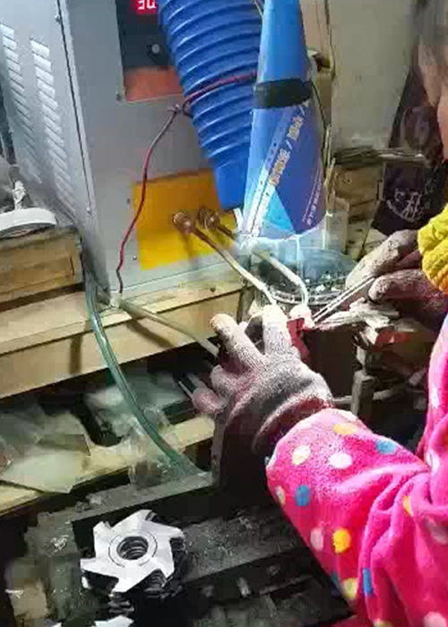 銑刀頭焊接